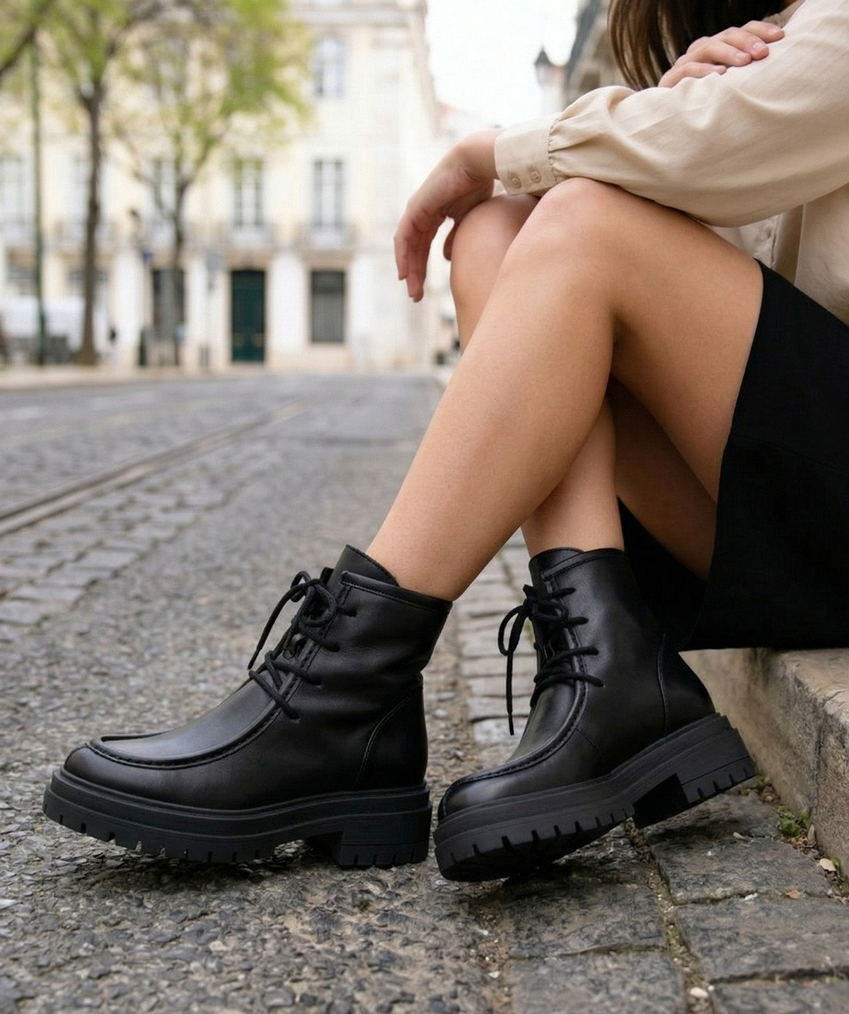 ROXY Ankle Boots Black