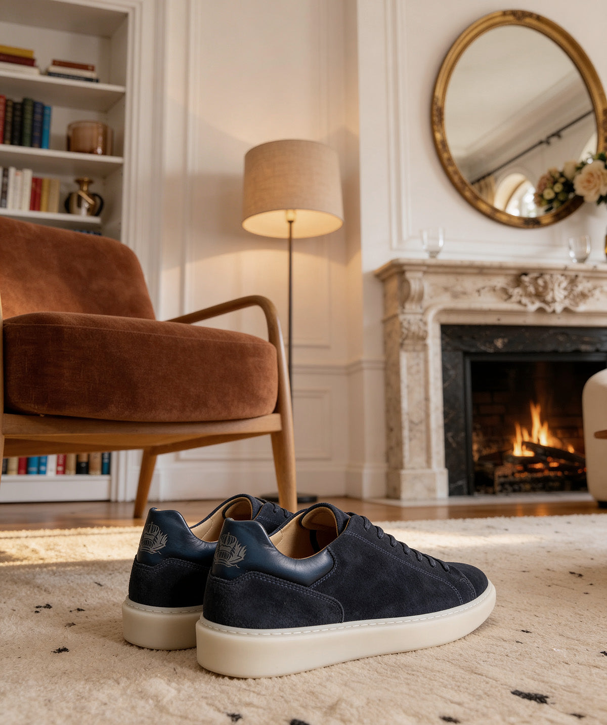 Sneakers DAYTONA Navy Suede