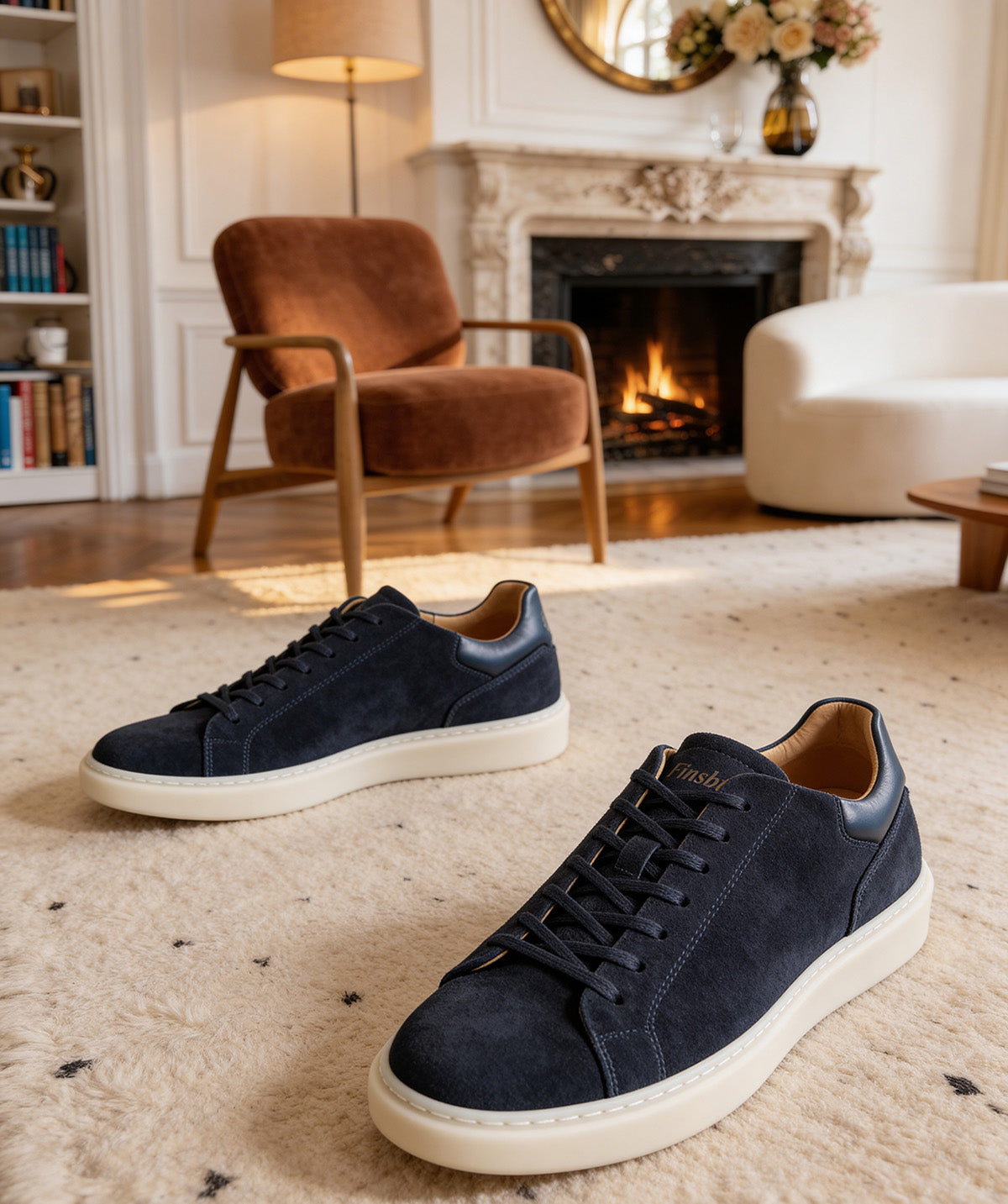 Sneakers DAYTONA Navy Suede