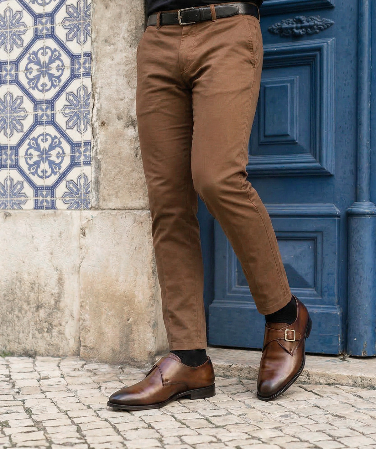 BECKETT Walnut Brown Single Monks