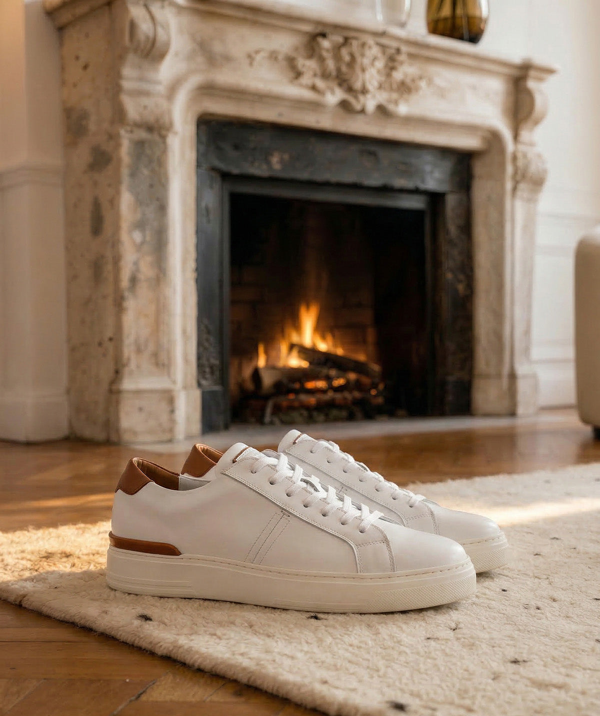 RIVA White Sneakers