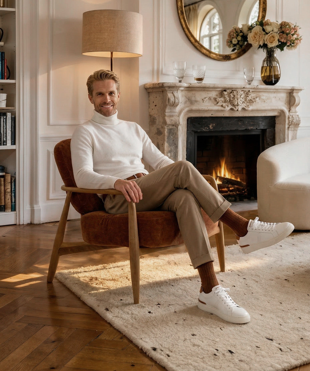RIVA White Sneakers