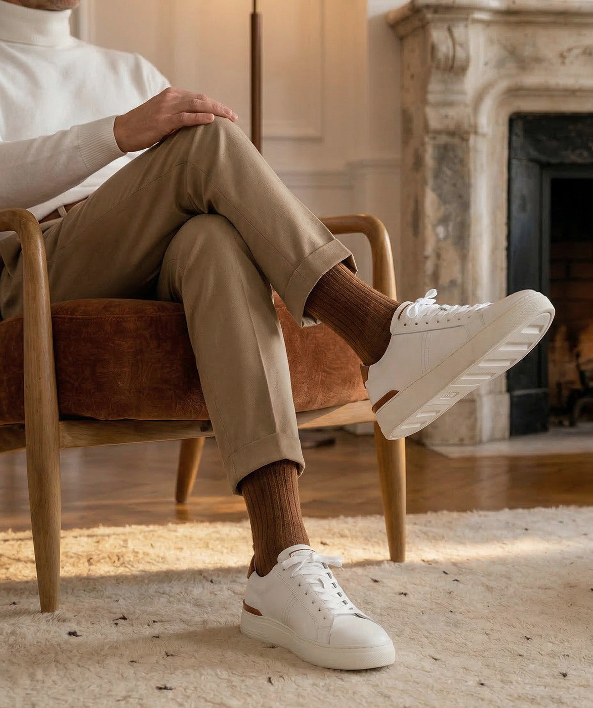 RIVA White Sneakers