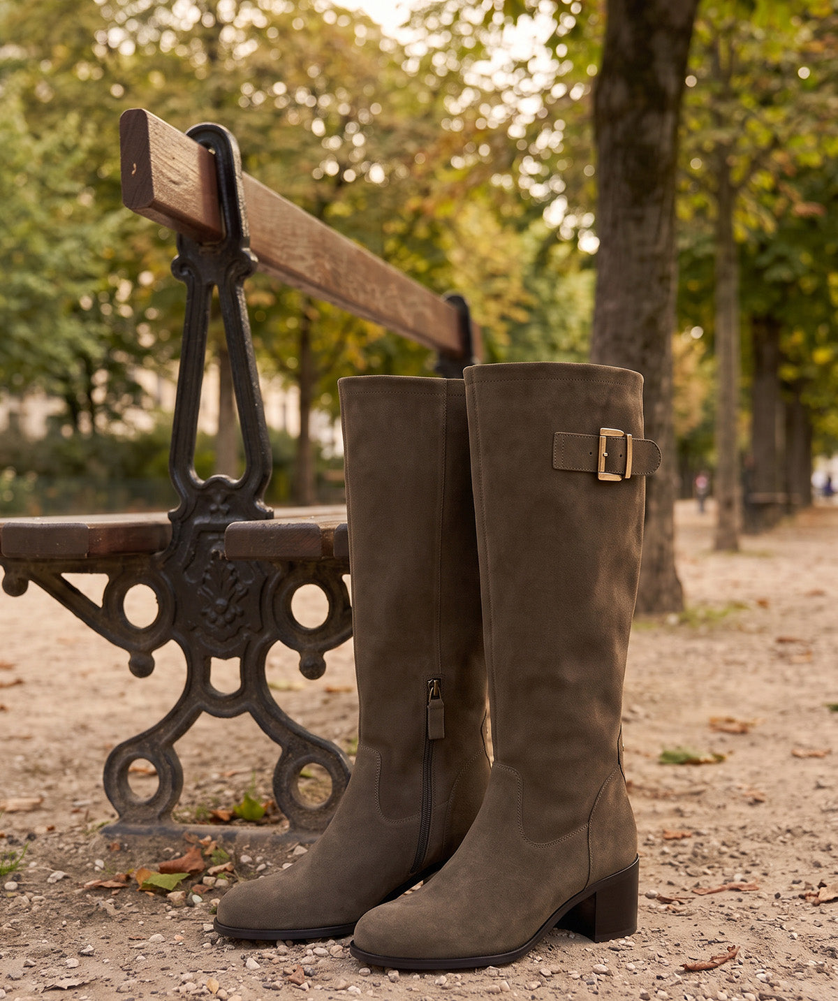Bottes ÉLIANE Kaki