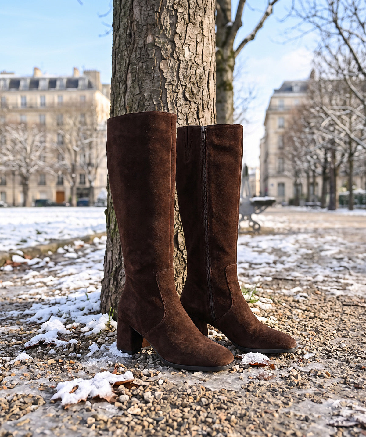 ESTELLE Chocolate Boots