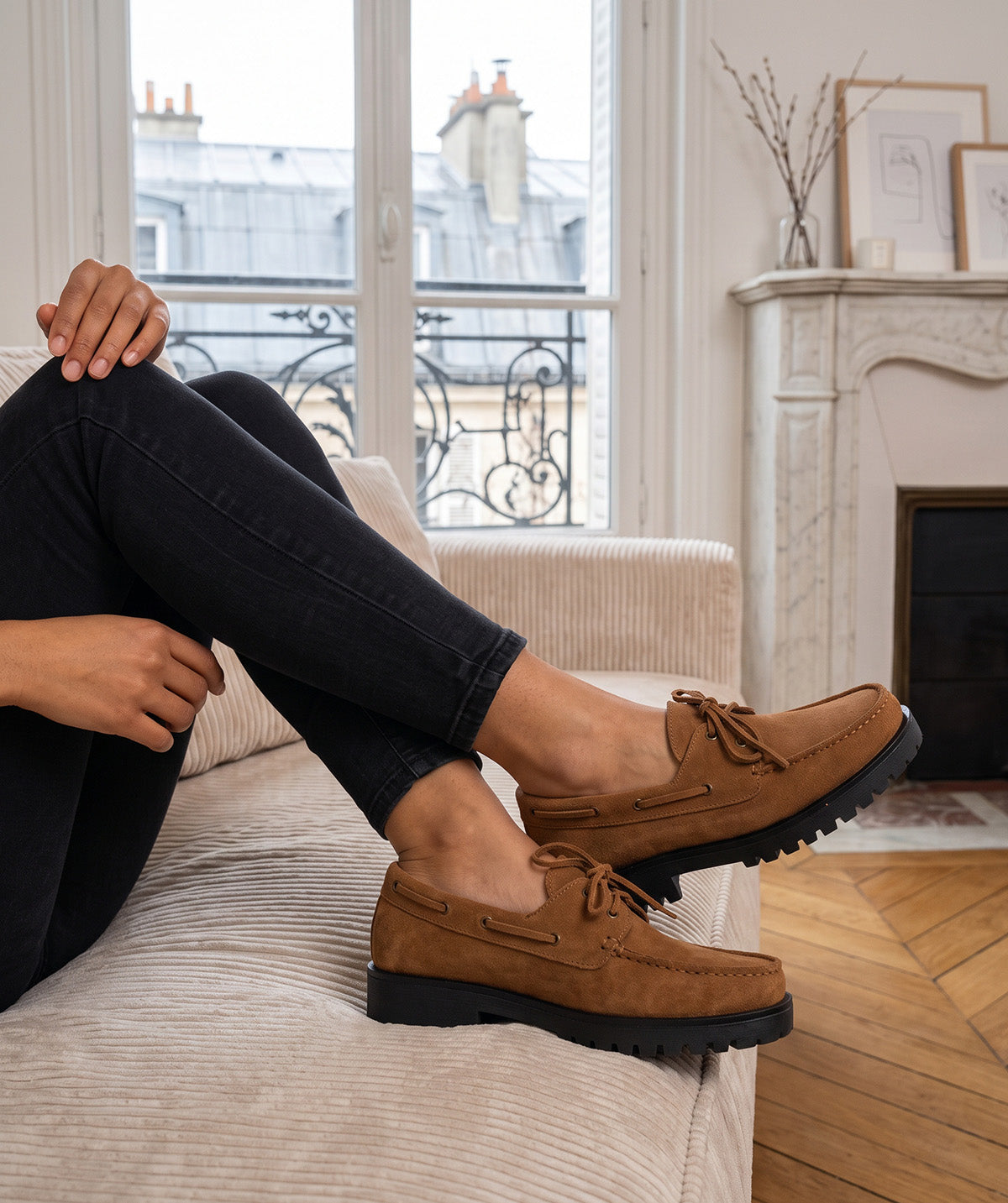 Mocassins ELISABETH Muscade