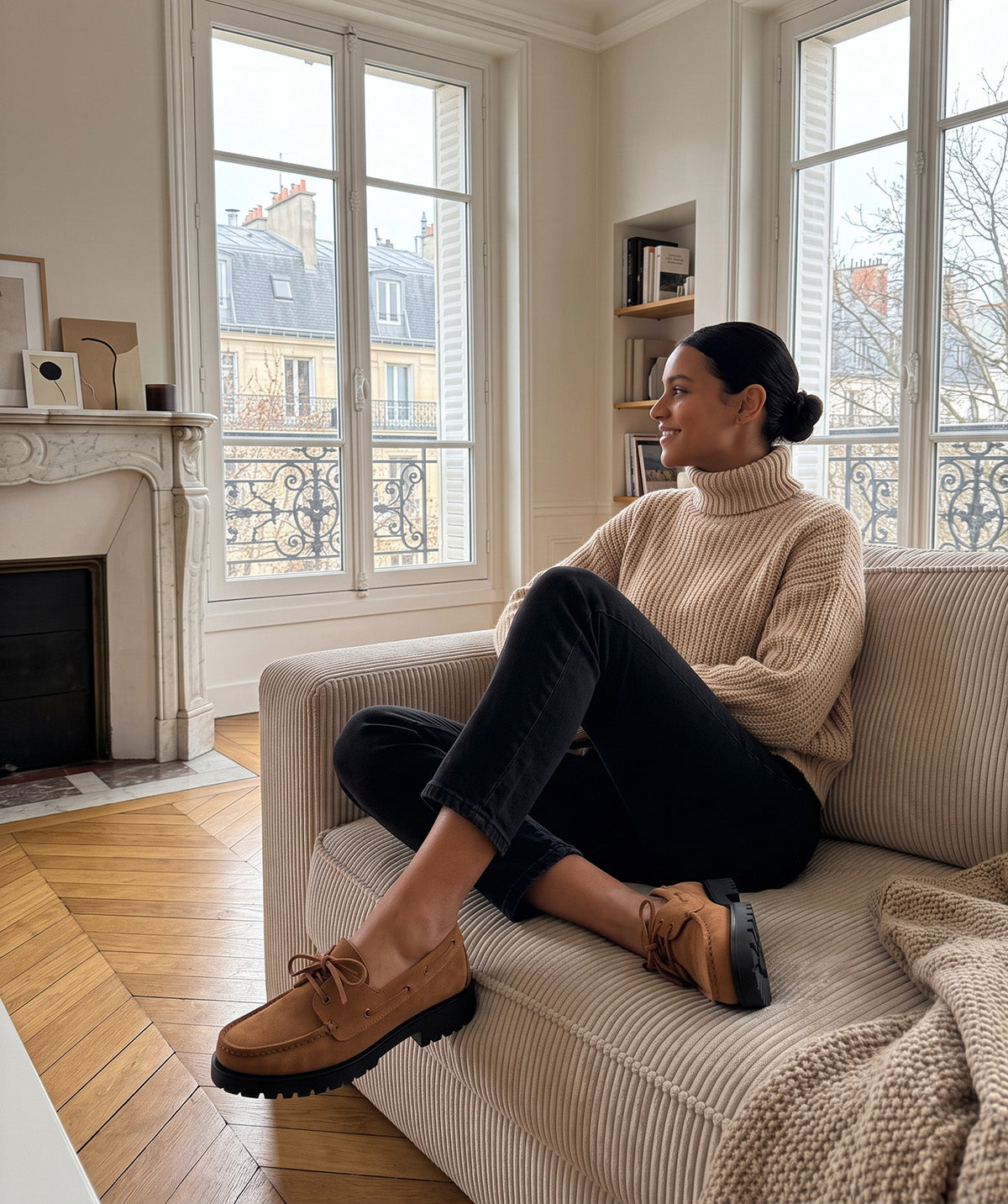 Mocassins ELISABETH Muscade