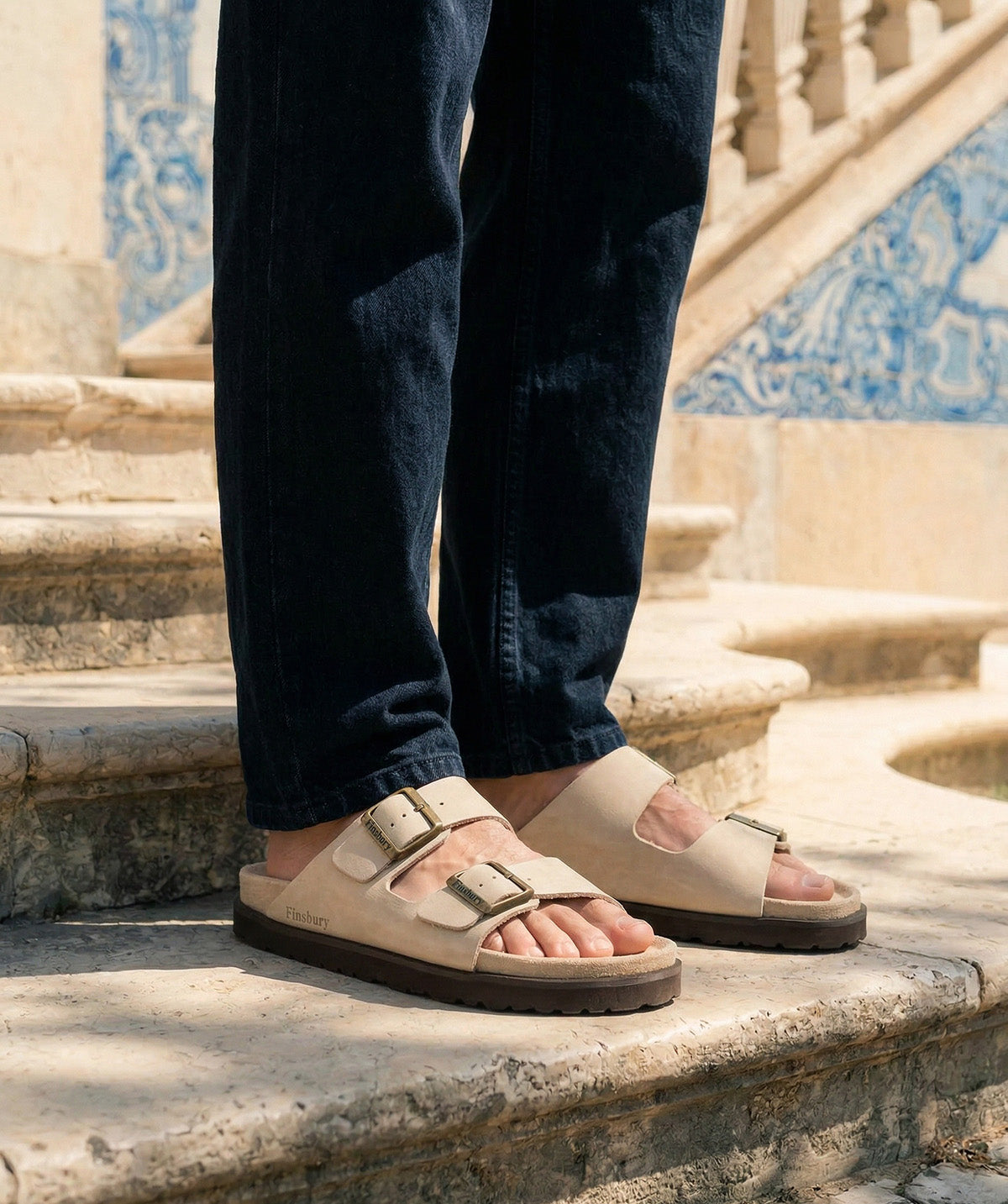 Sandal DIEGO Sand Suede