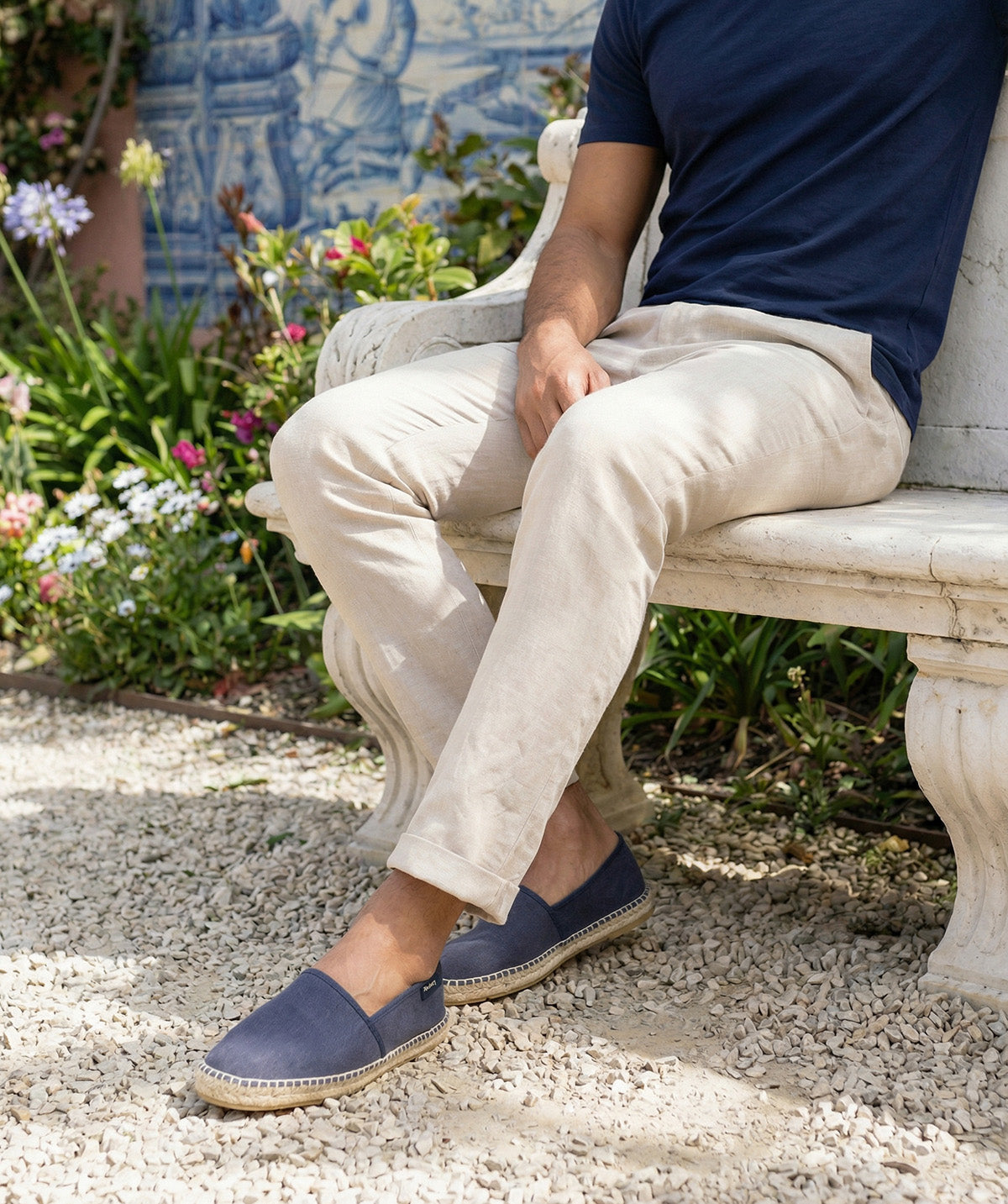 Espadrilles INDIANA Navy Blue