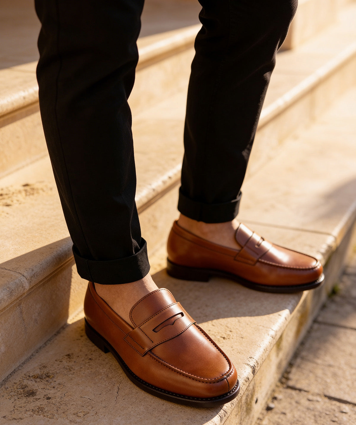 COLLEGE 1986 Gold Loafer