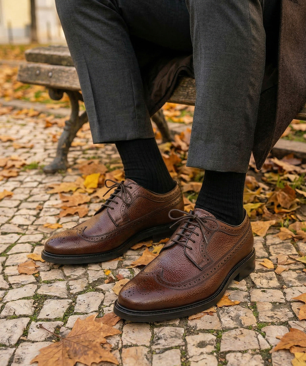 BARTON Brown Grained Derby