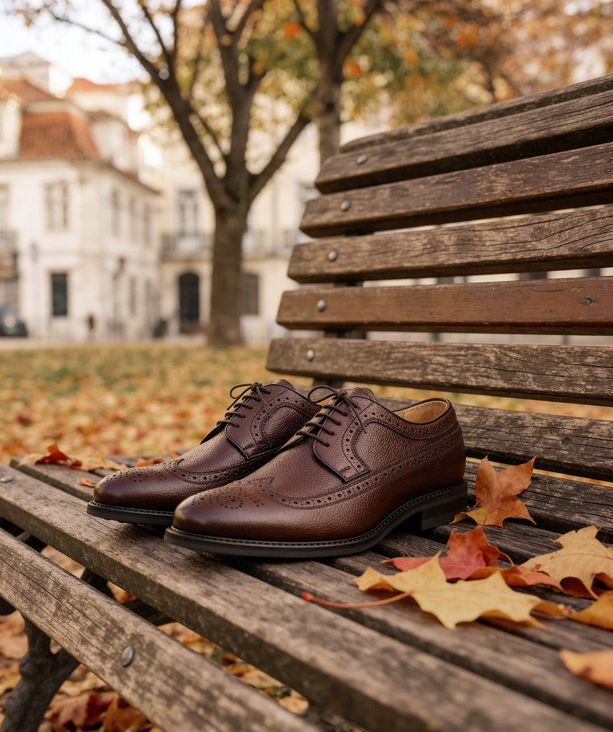 BARTON Brown Grained Derby