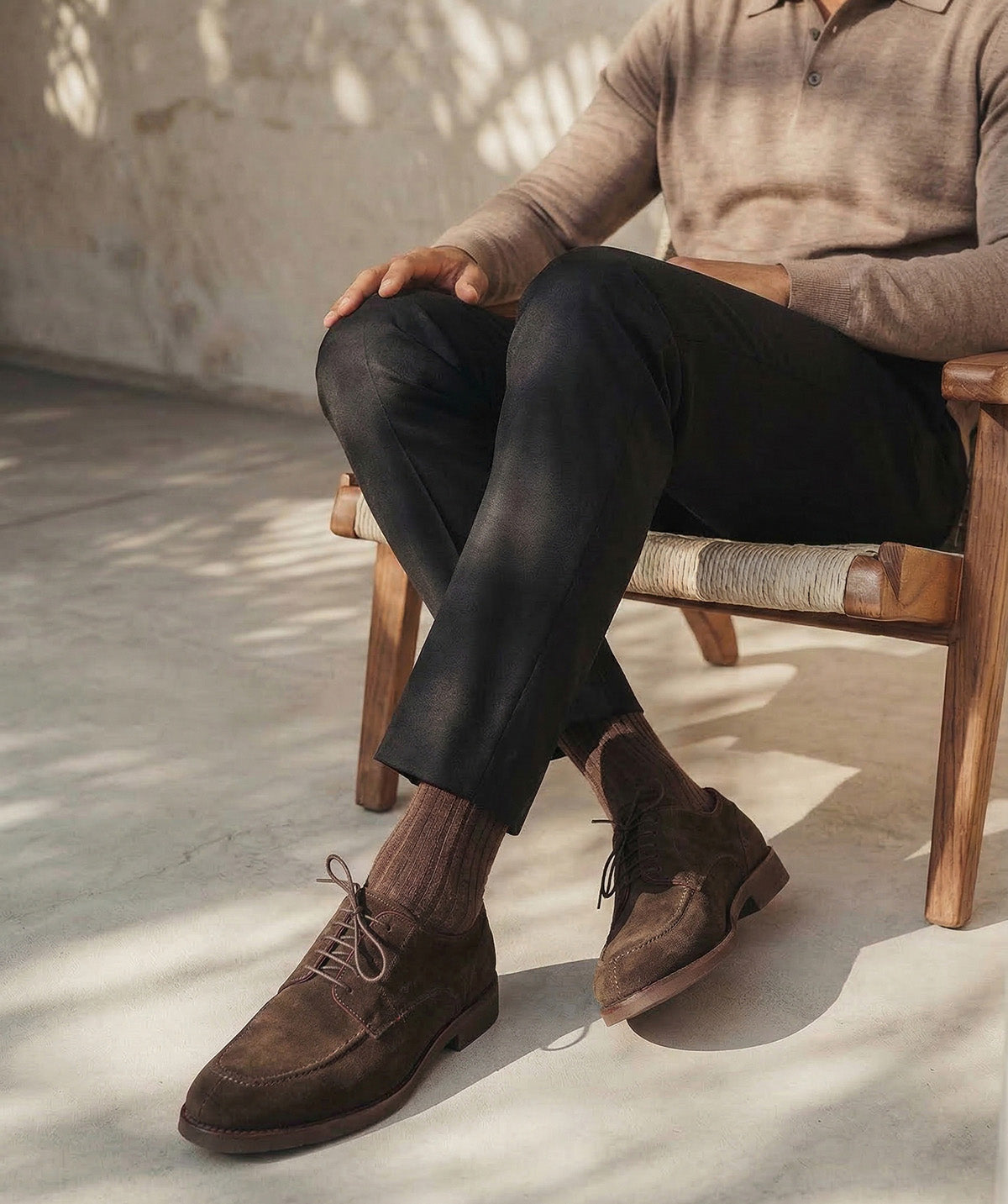 Derby LIAM Brown Suede