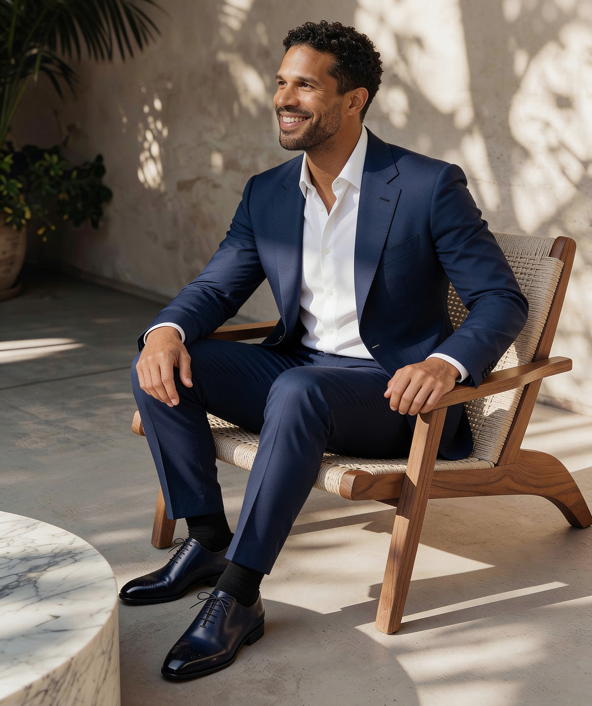 Oxford VASCO Midnight Blue