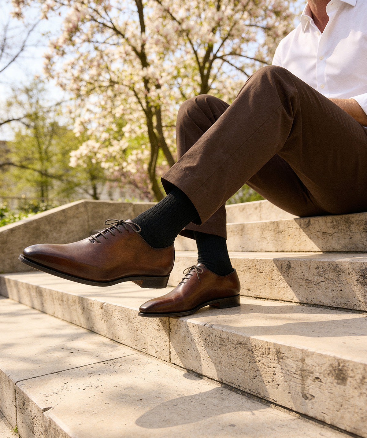 Oxford ROMEO Brown Patina