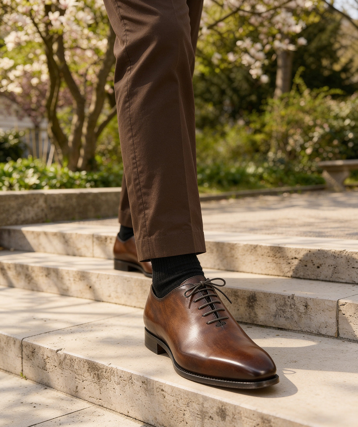 Oxford ROMEO Brown Patina
