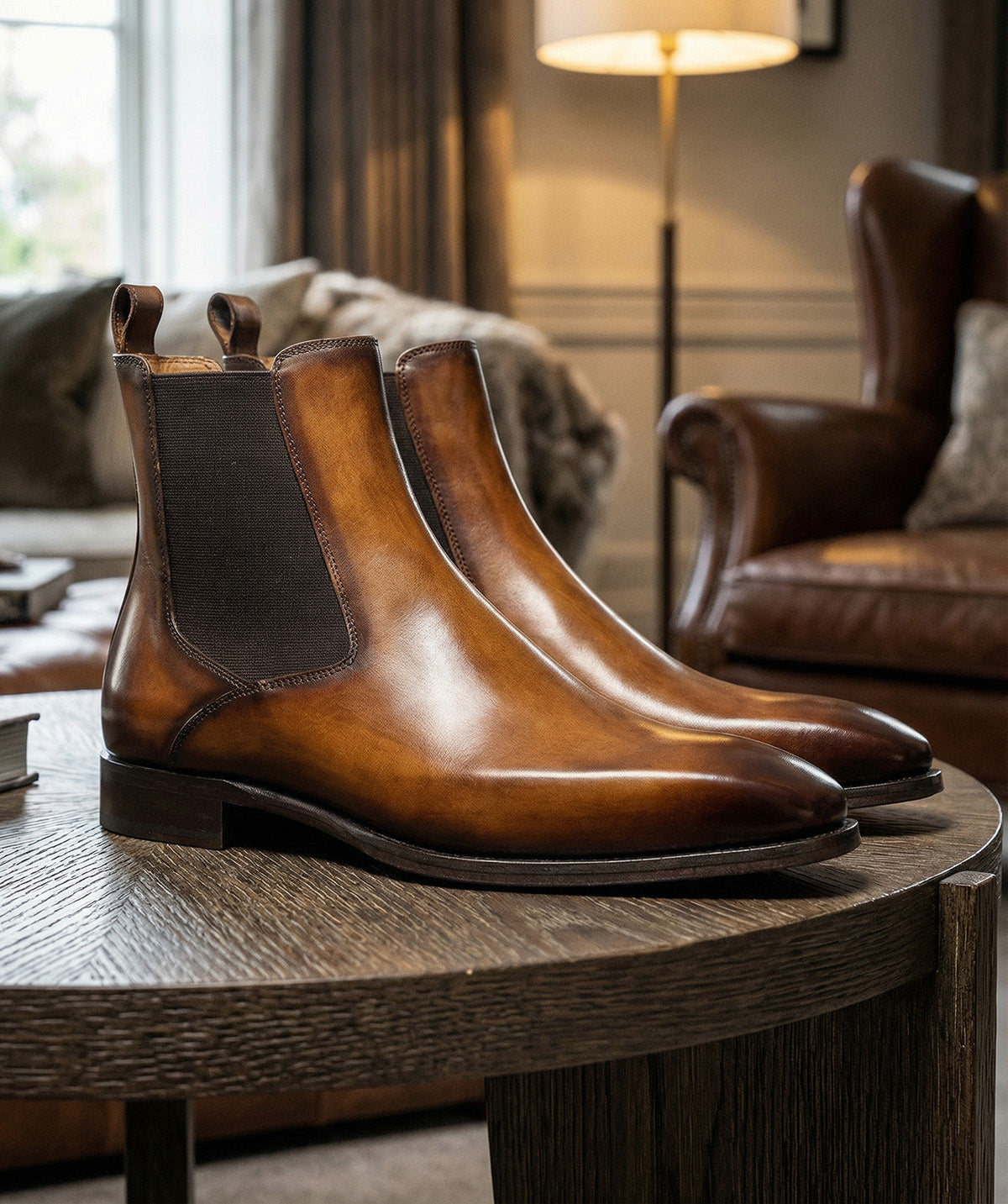 Ankle Boots FIRENZE Brown Patinated