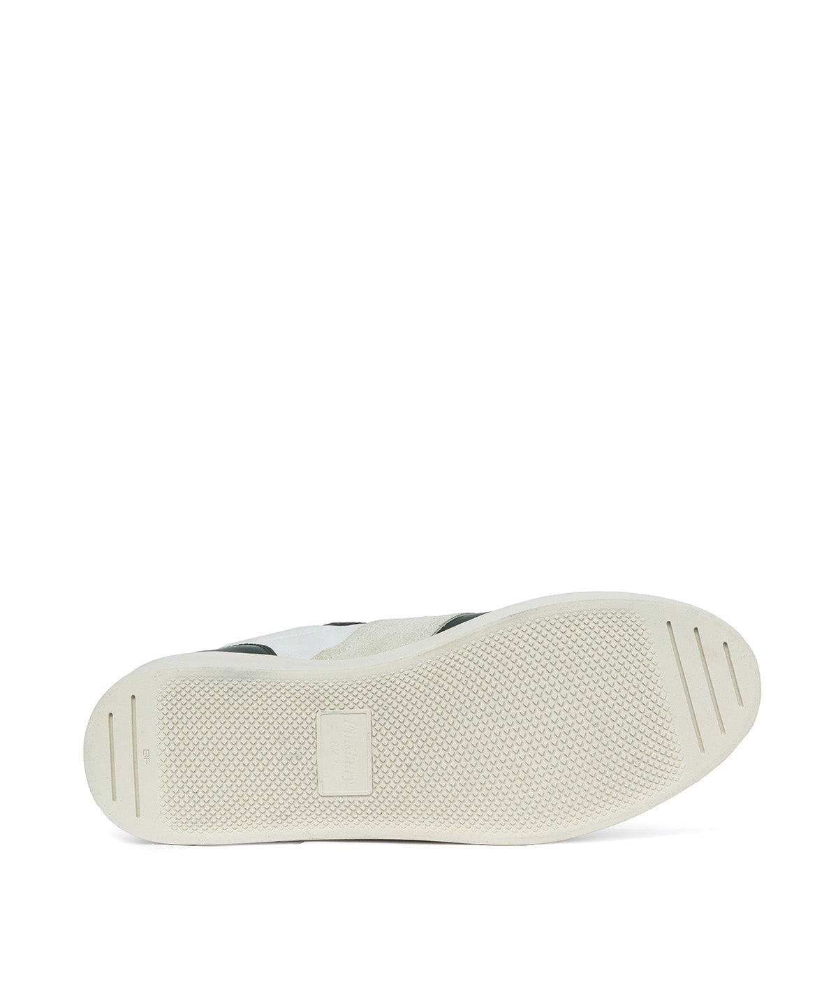 ALEXIS Green and White Sneakers