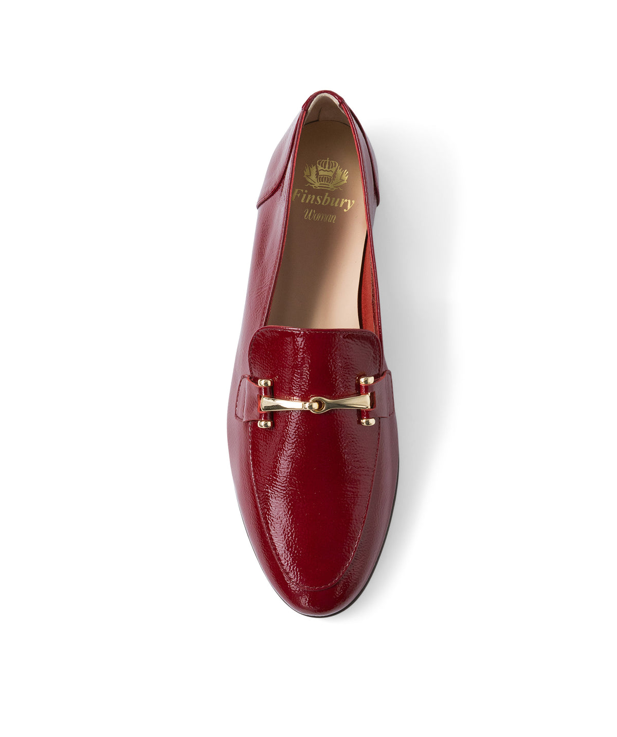 AMELIE Cherry Patent Loafers