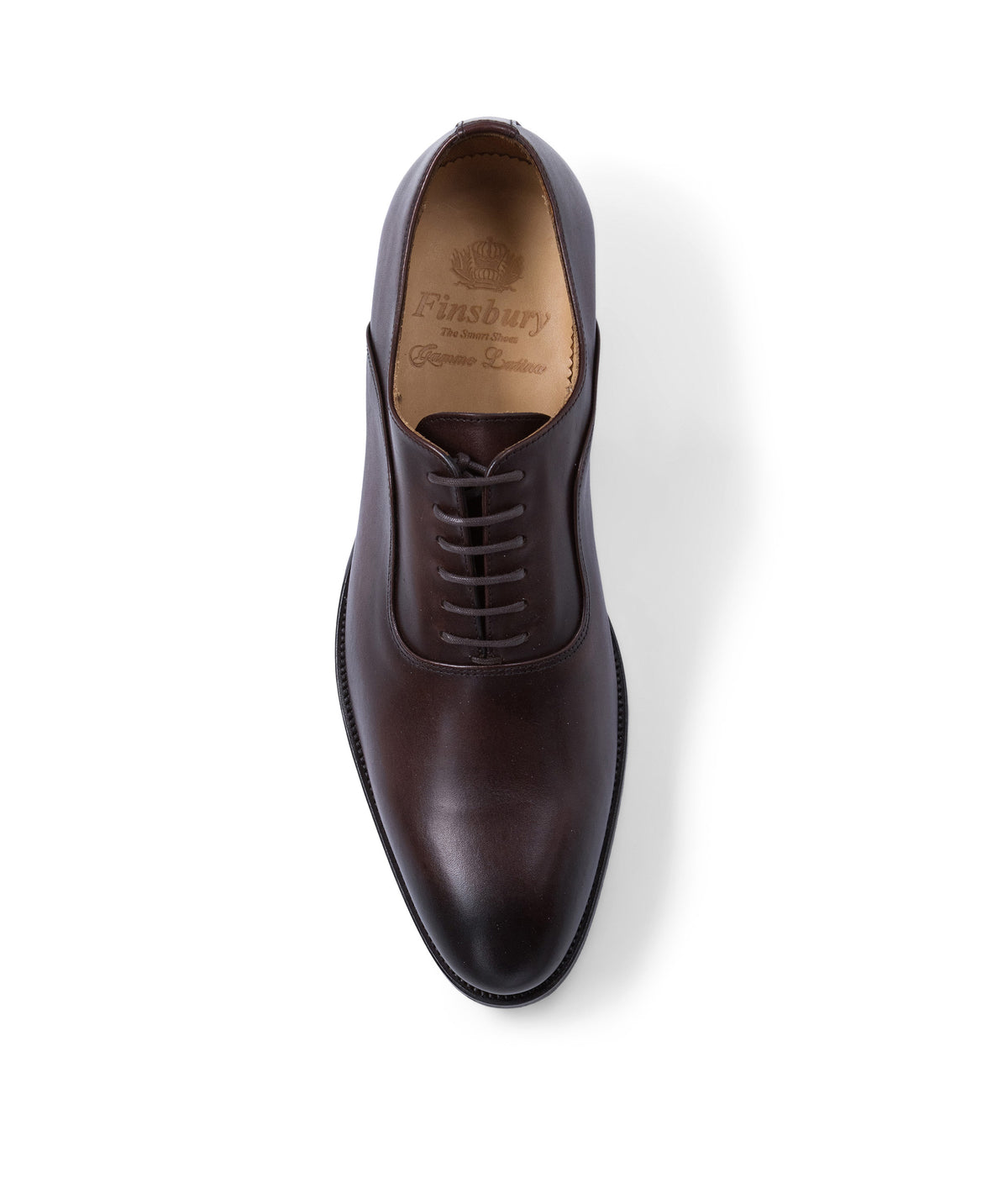 ANDREAS Rubber Sole Brown Oxford