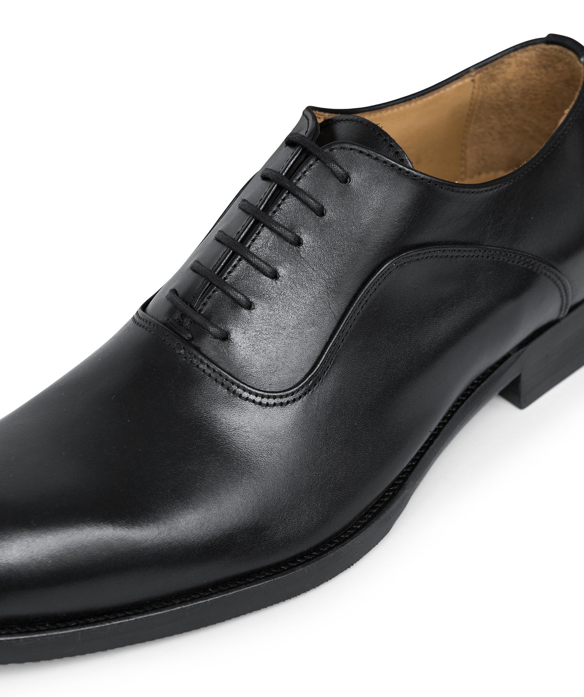 ANDREAS Rubber Sole Black Oxford