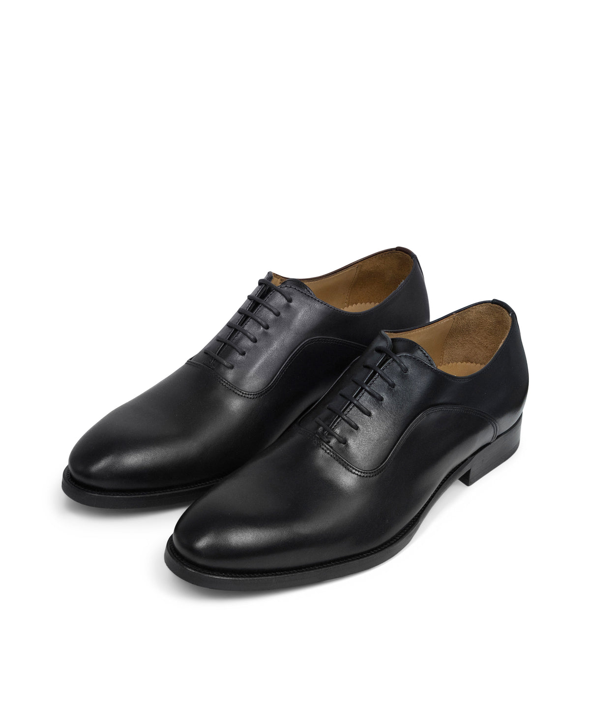 ANDREAS Rubber Sole Black Oxford