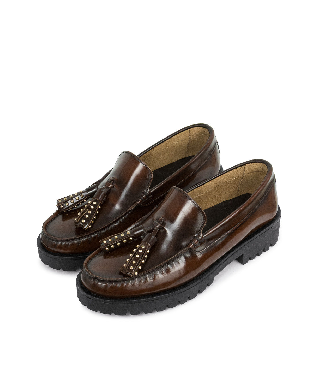 ARIANE Brown Loafers
