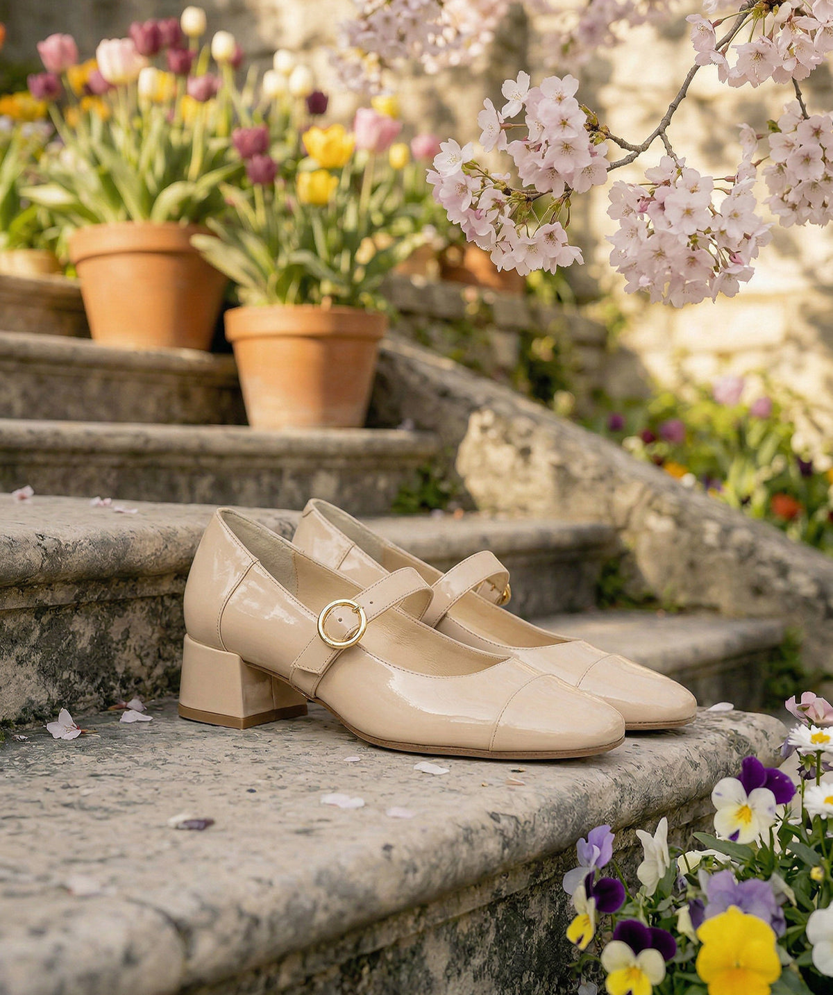 Pumps MELISSA Patent Nude