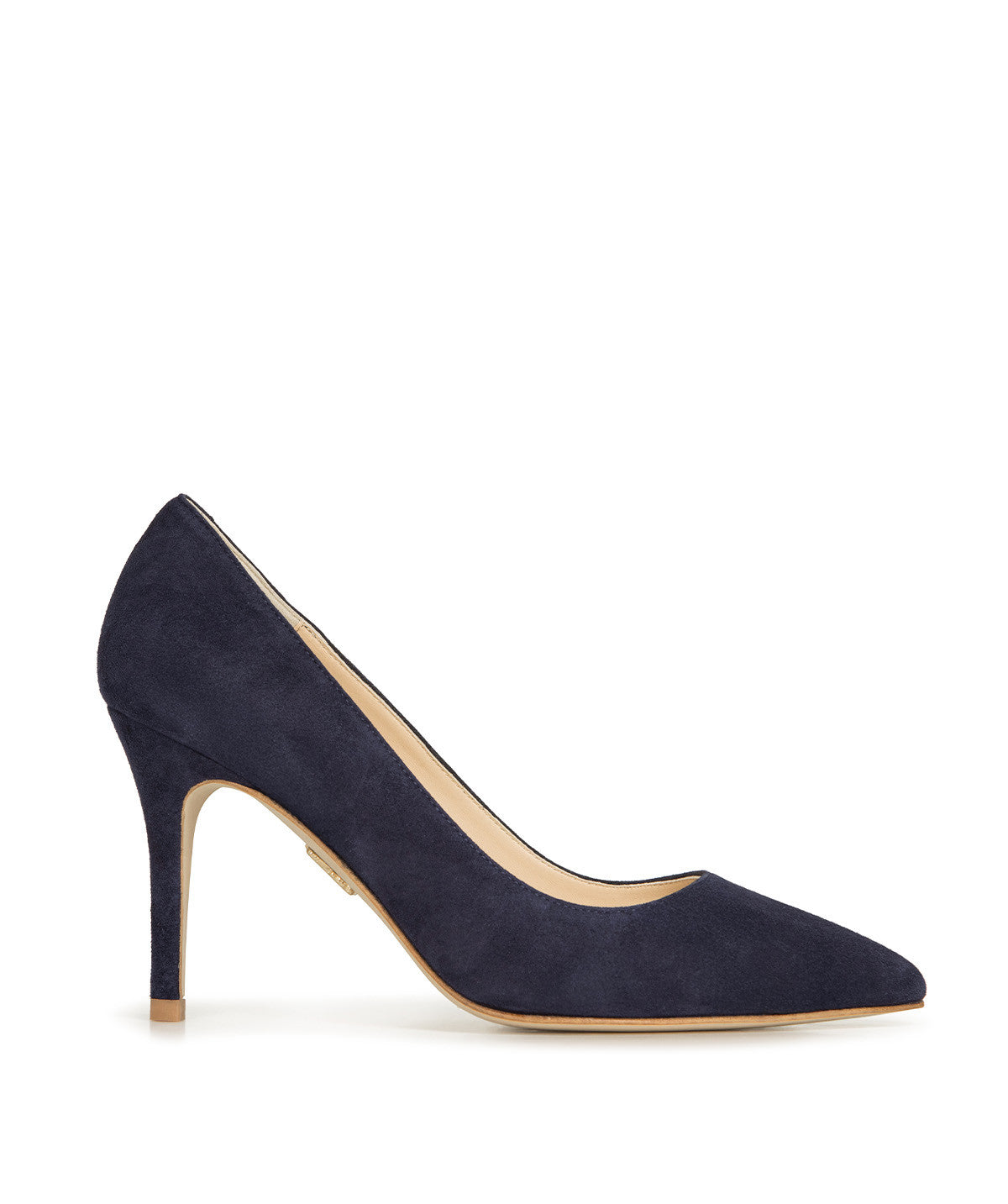 MANON Navy Suede Pumps