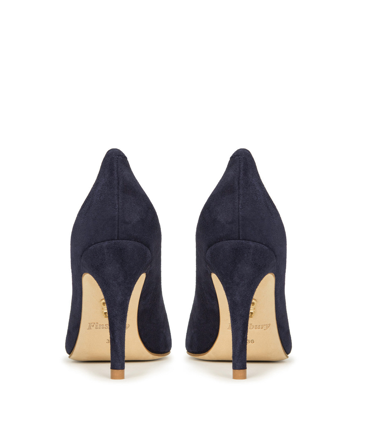 Escarpins MANON Daim Marine
