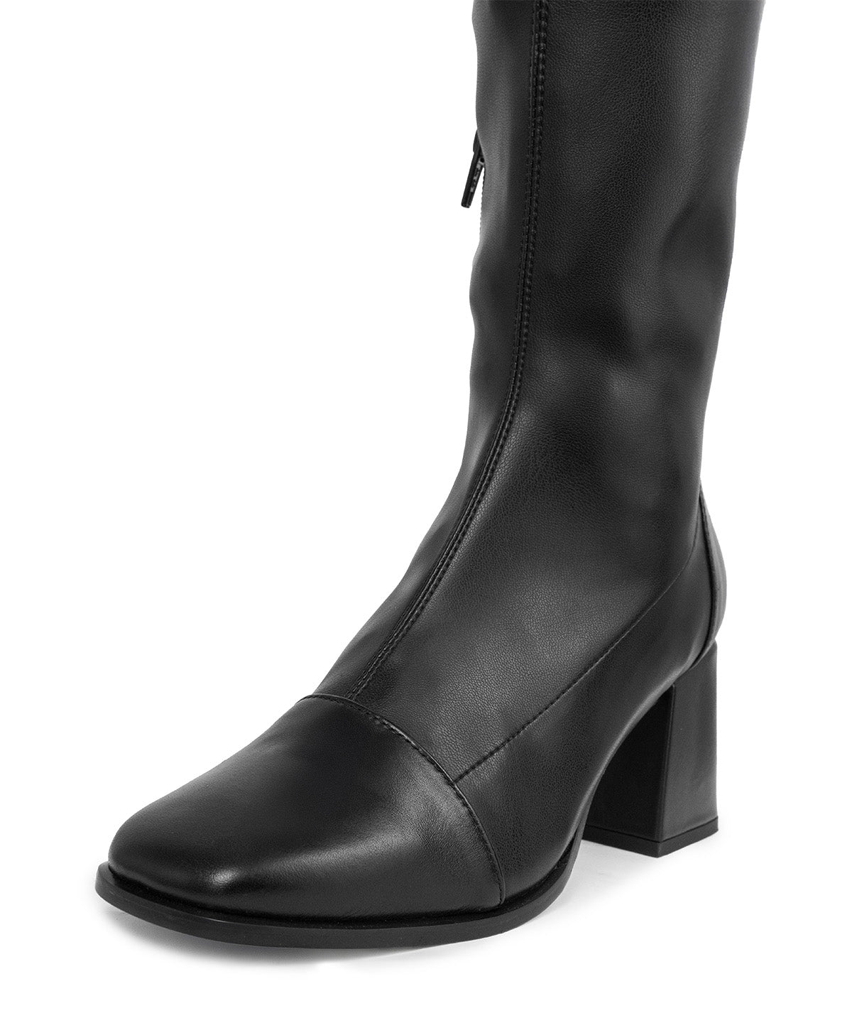 ALMA BLACK Thigh-High Boot