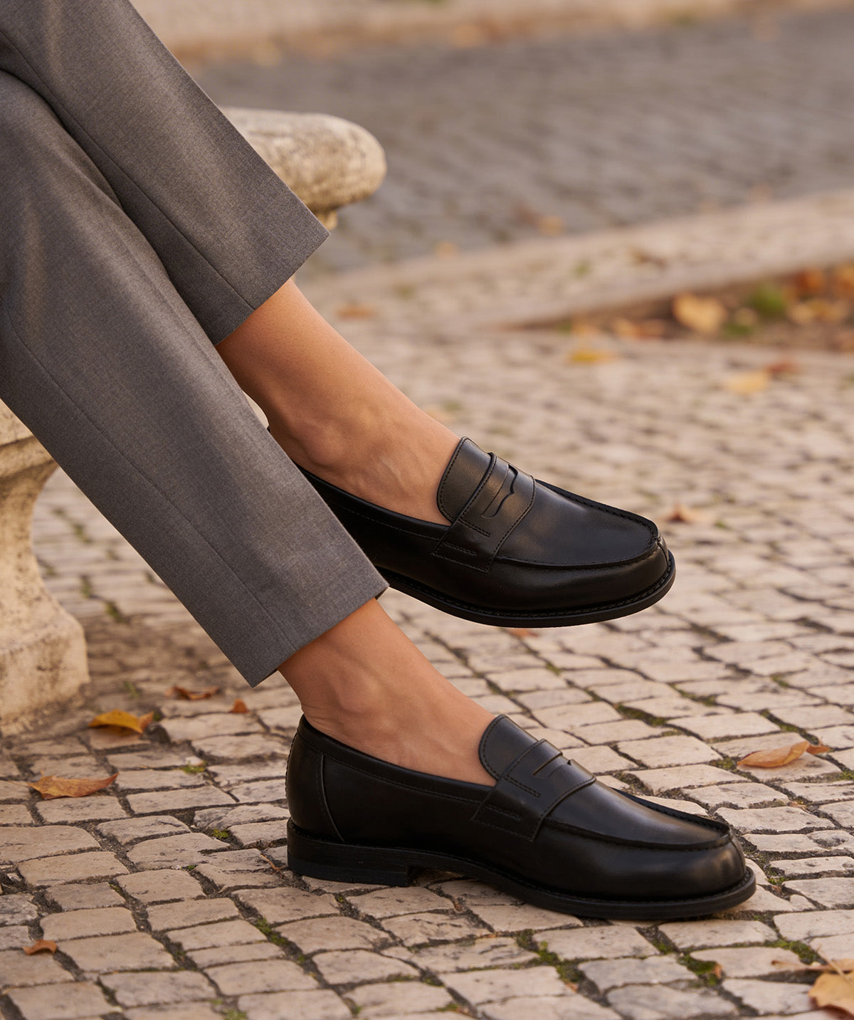 LILOU Loafers Black