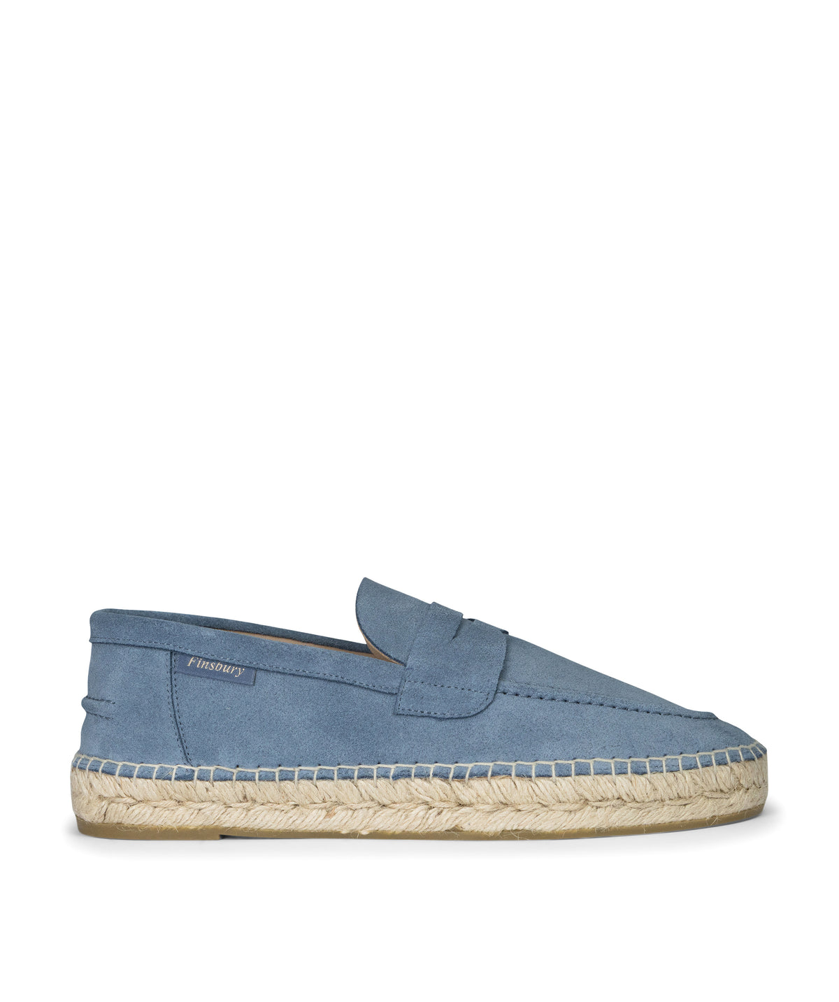 Mocassins NEVADA Daim Bleu