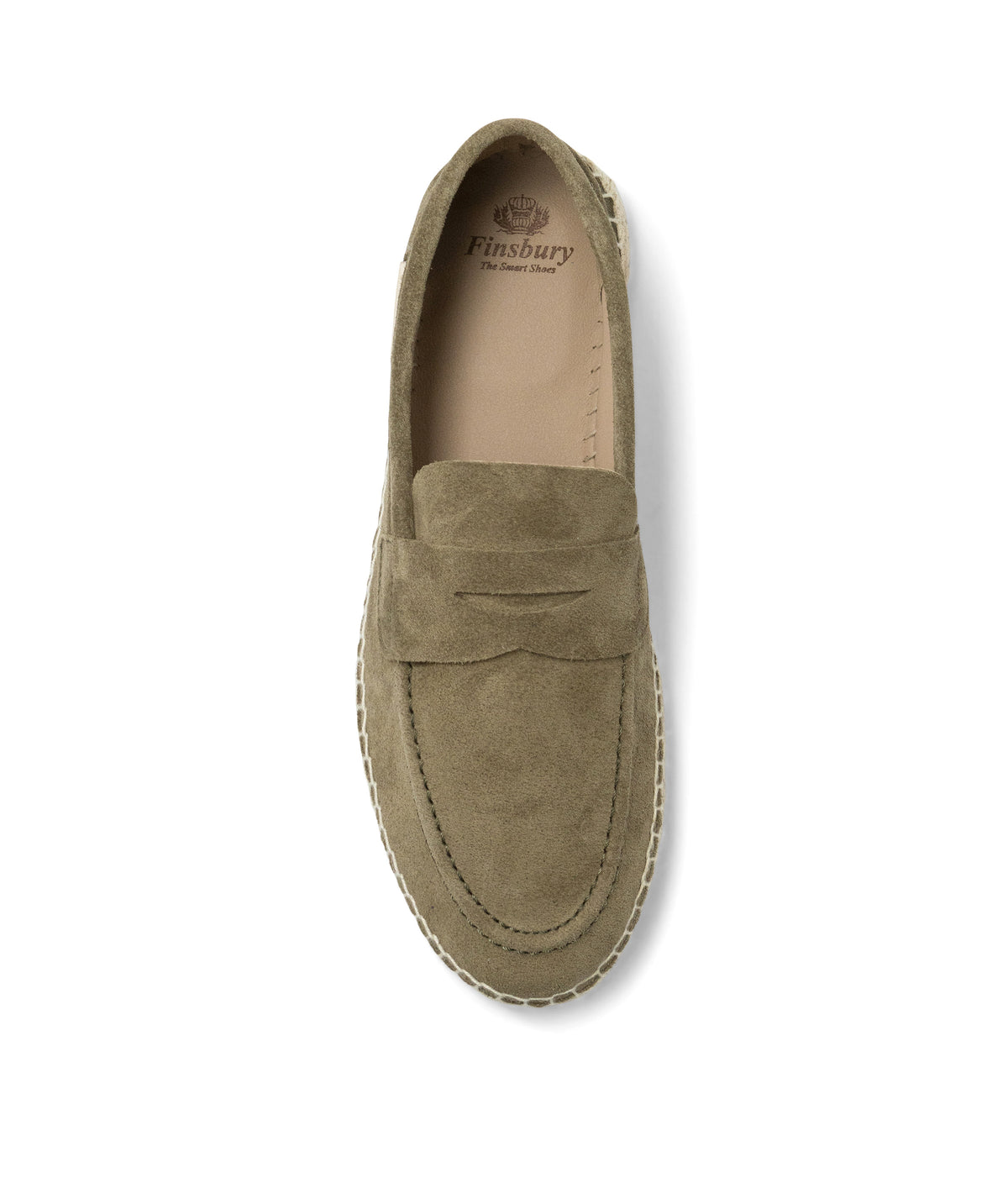 NEVADA Suede Olive Loafers