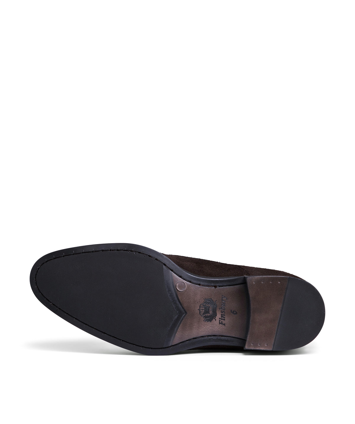 SHELTON Buckle Shoes Suede Brown