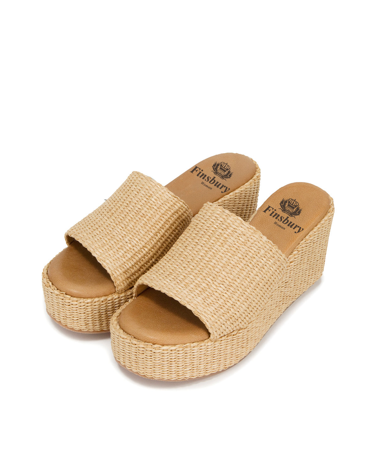 Sabrina Raphia Mule