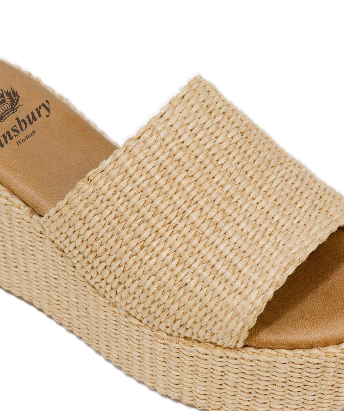 Sabrina Raphia Mule