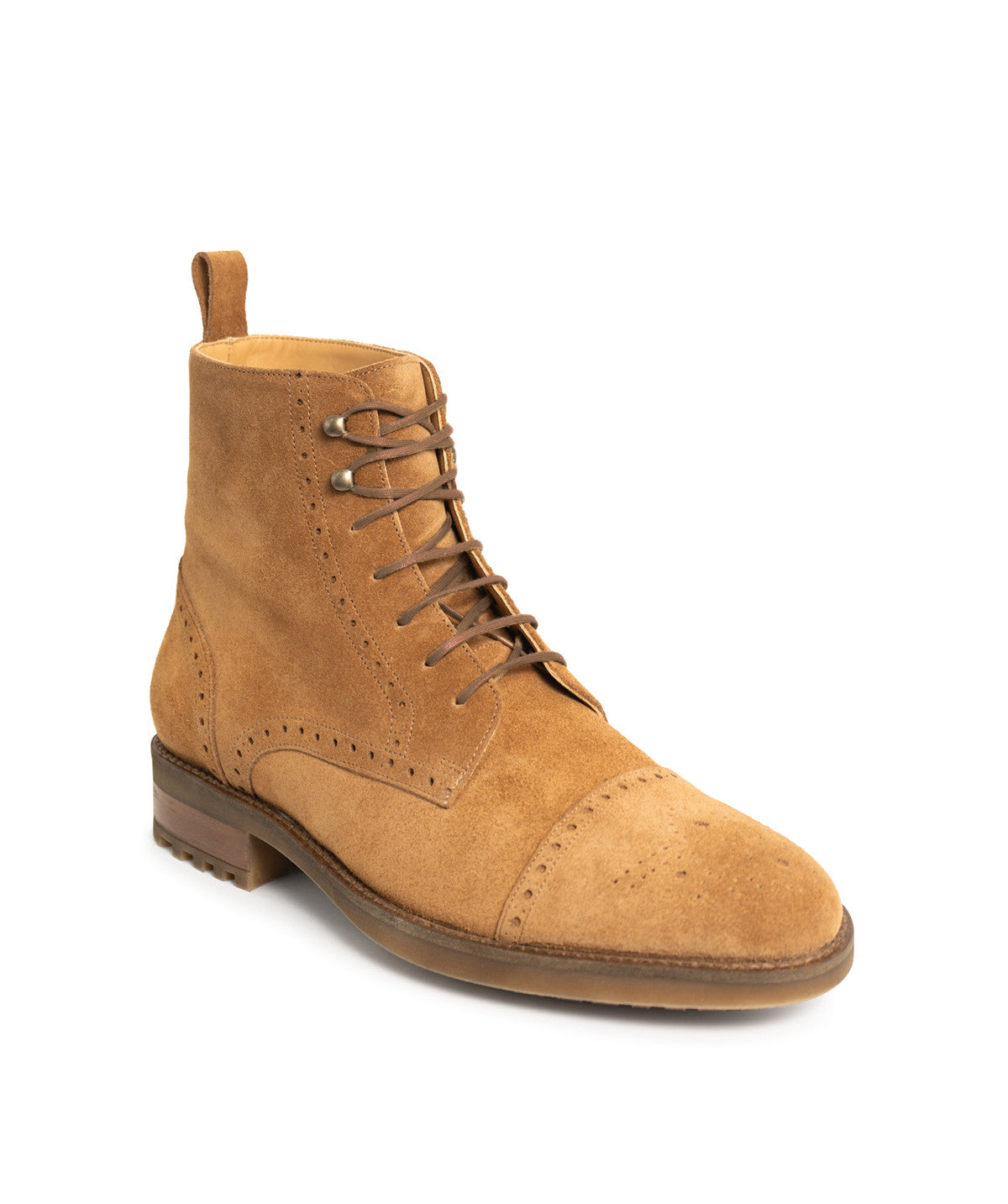 Bottines ERNESTO Daim Camel