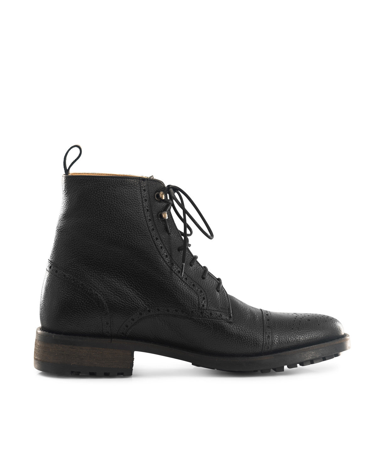 ERNESTO Ankle Boots Grained Black