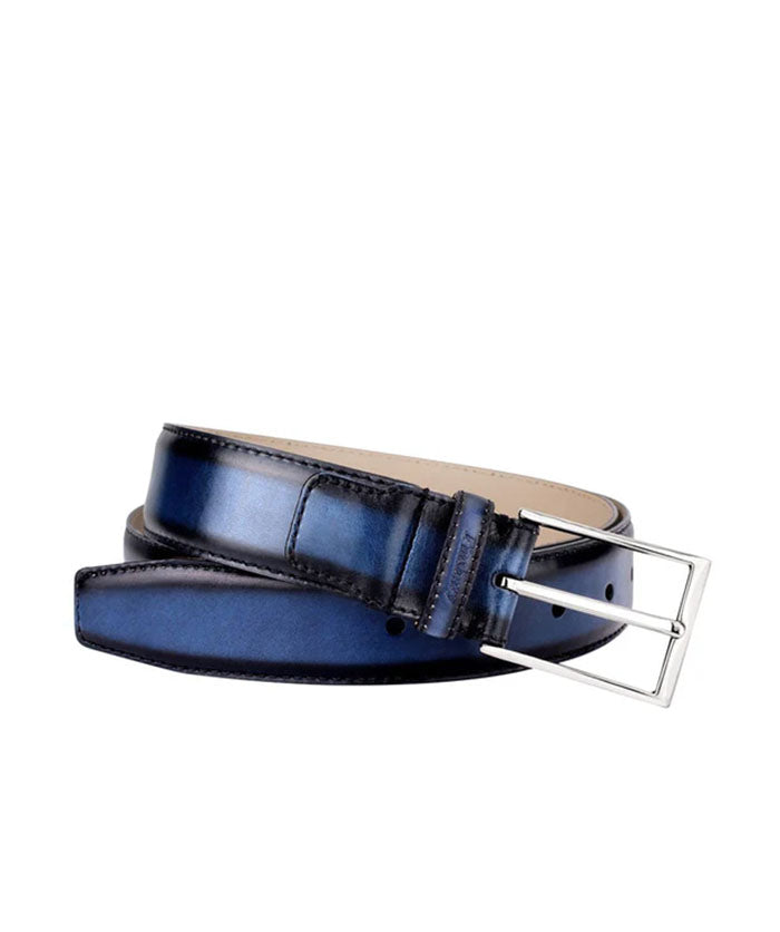 ANTICA Blue Patinated Belt