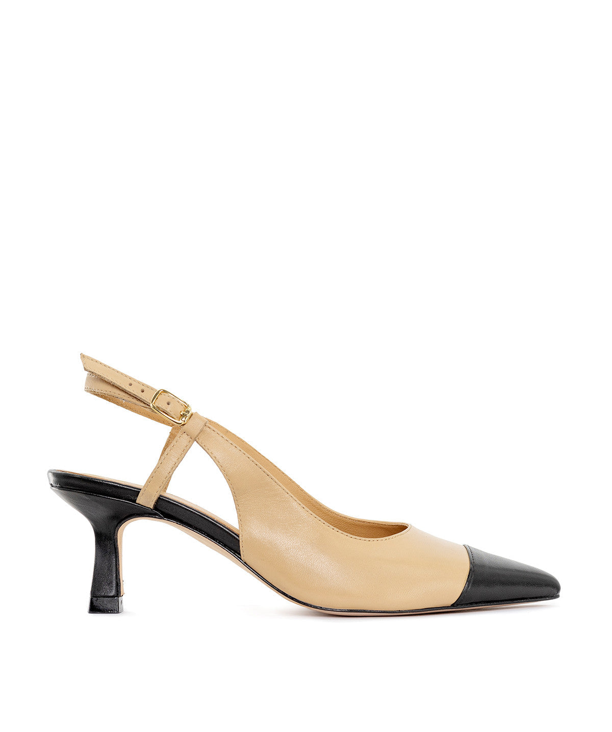 CAPRI Pumps Beige and Black