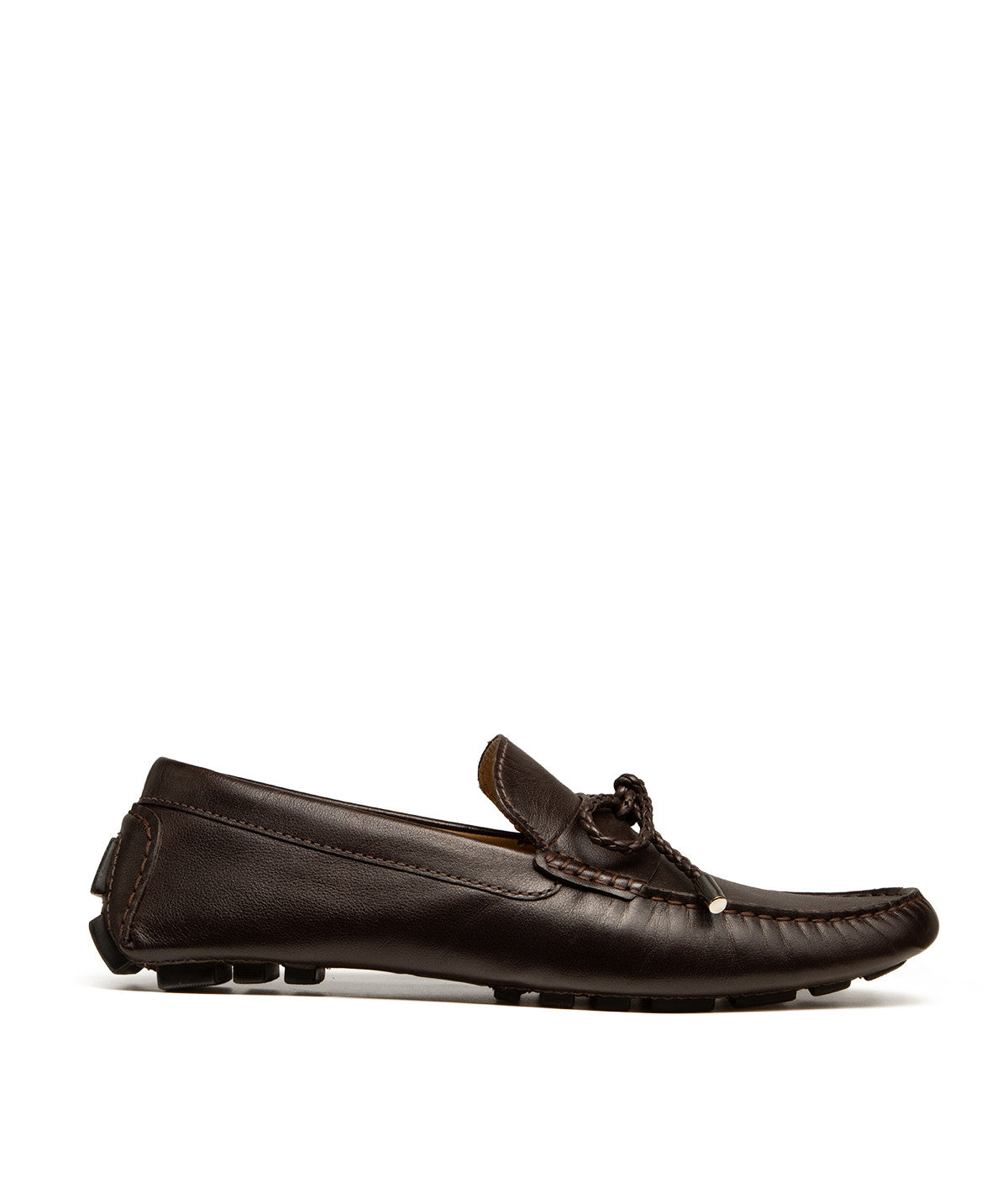 MARBELLA Brown Grained Loafer
