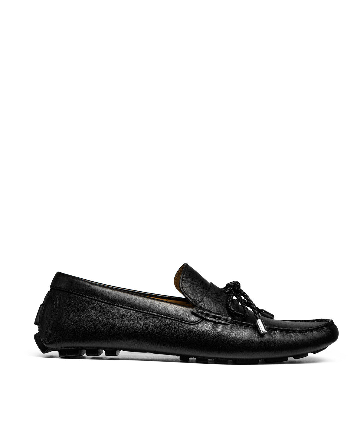 MARBELLA Black Grained Loafer