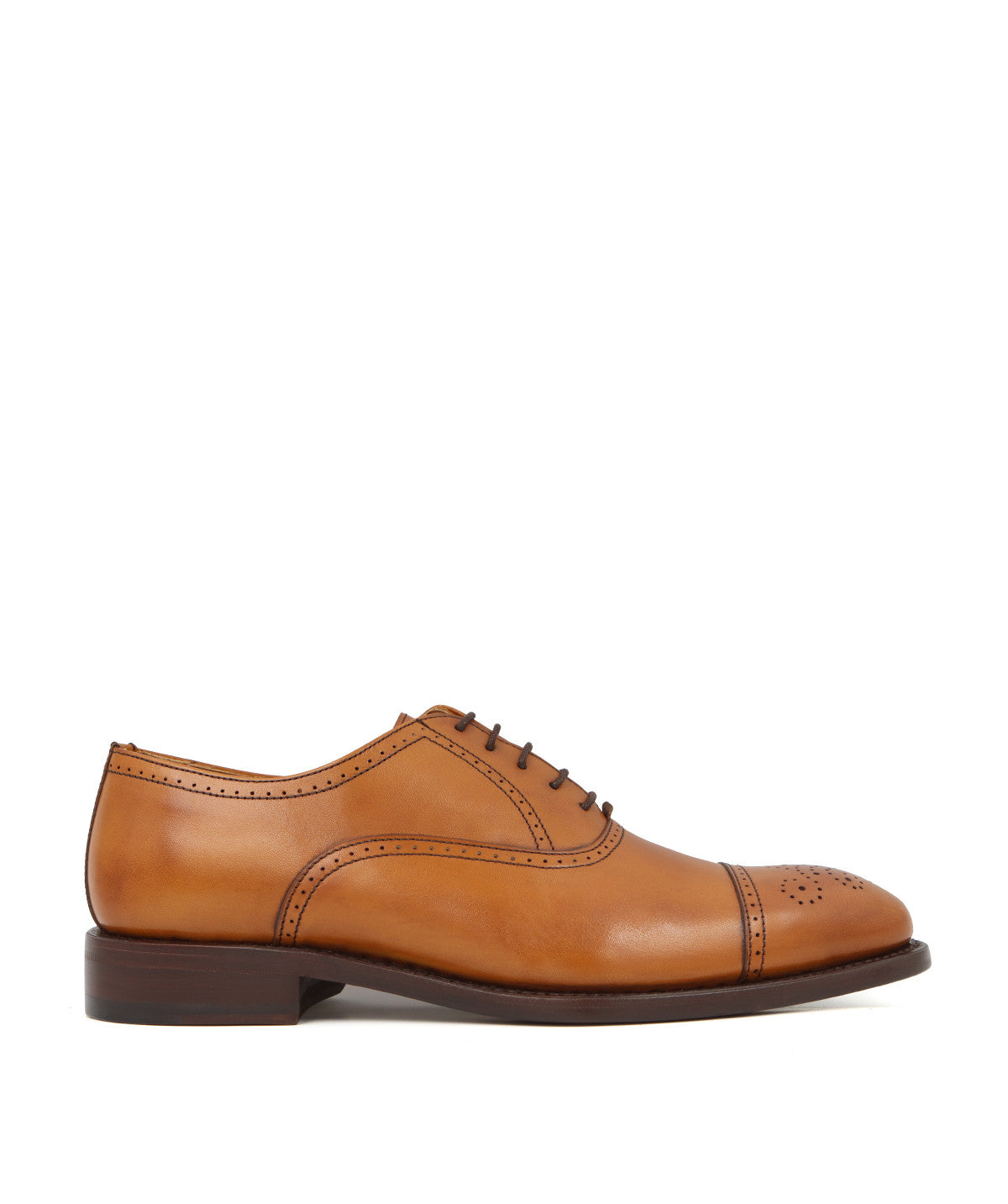 DIPLOMAT Gold Oxford Shoes