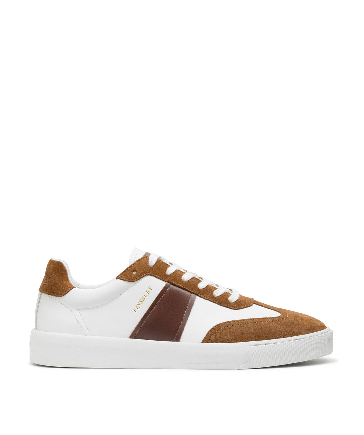 Sneakers LEO White and Brown