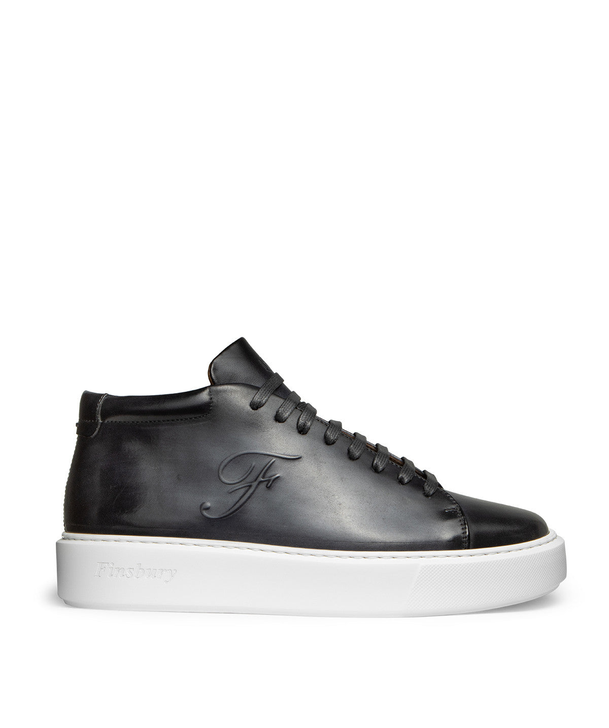 High-Top Sneakers MODENA Grey Patinated